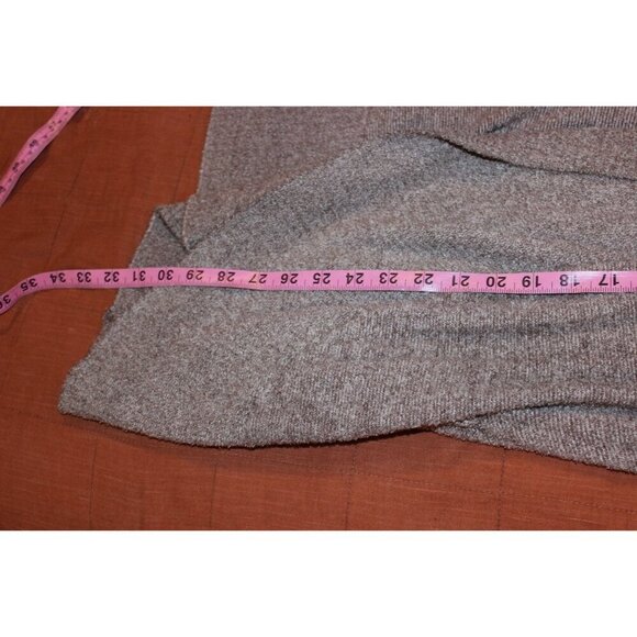 Barefoot Dreams CozyChic Lite Hooded Cardigan M Soft Brown Knit - Picture 8 of 9